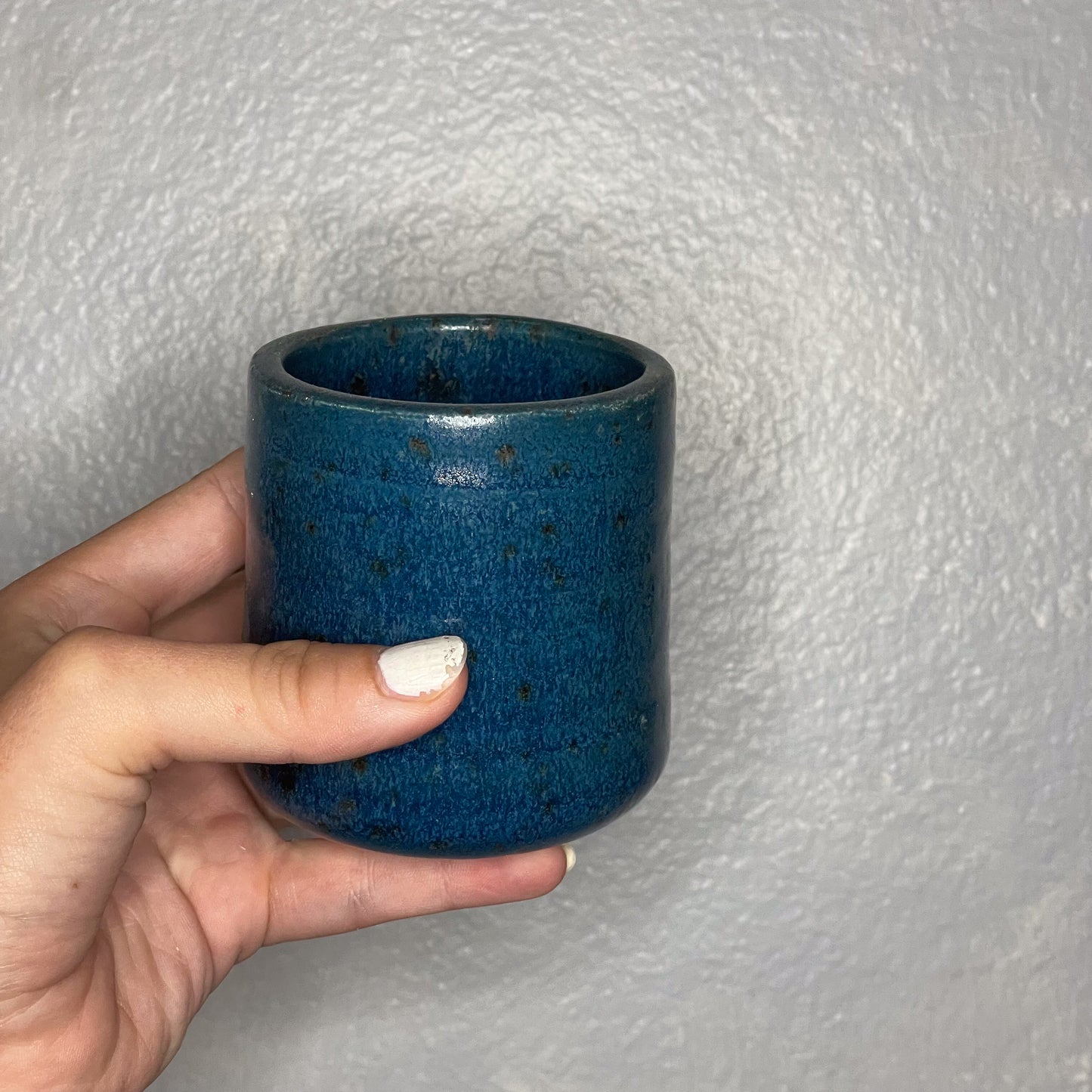Handmade Blue Cup