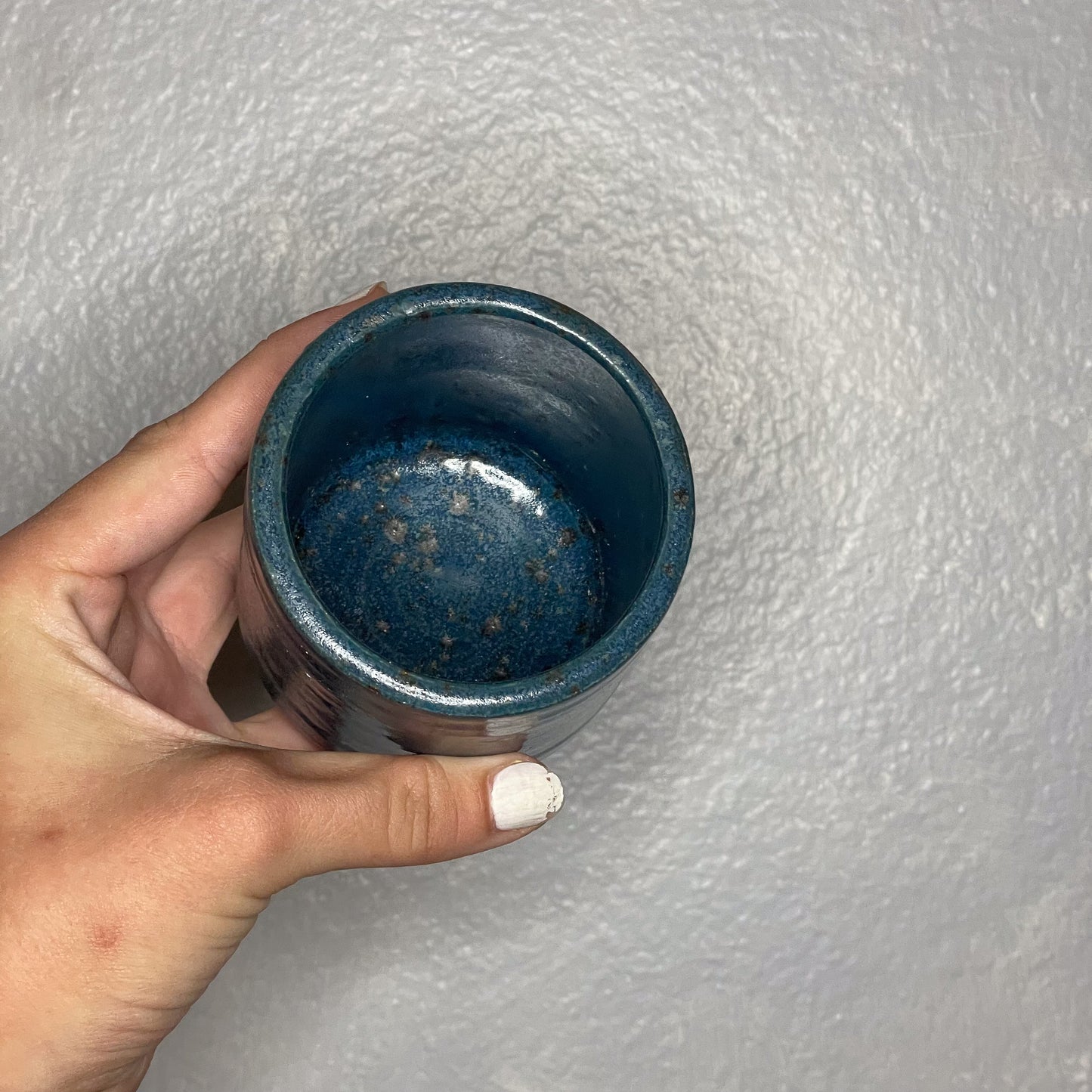 Handmade Blue Cup