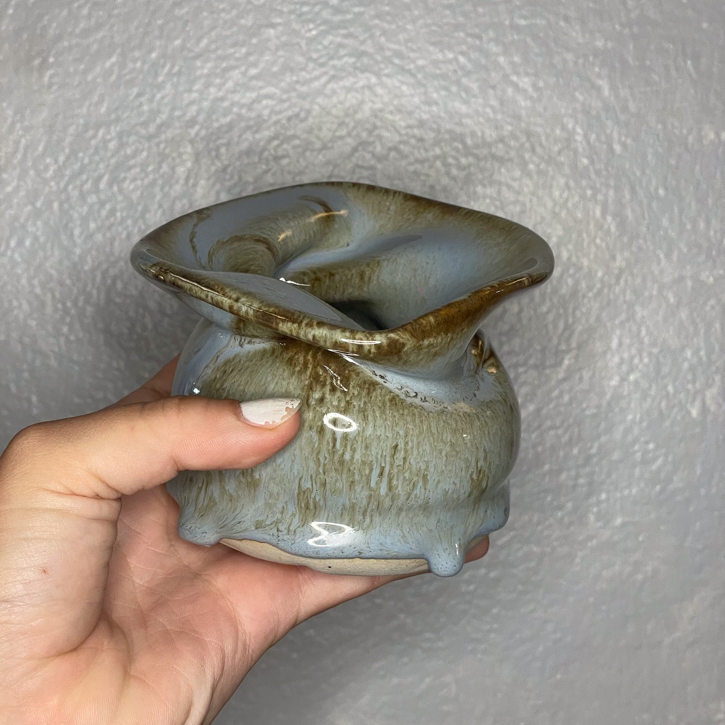 Handmade Spiral Small Vase