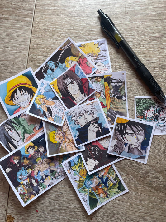 Full Collage Anime Sticker