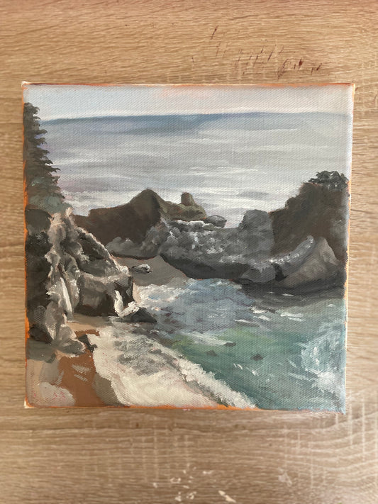 Big Sur Oil Painting Original