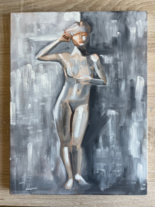 Woman Study Oil Painting Original